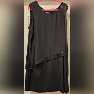 NWOT Black Sequin Dress